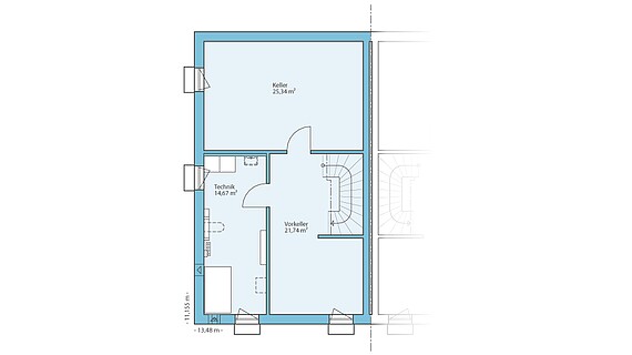 Doppelhaus Fertighaus Planung Grundriss