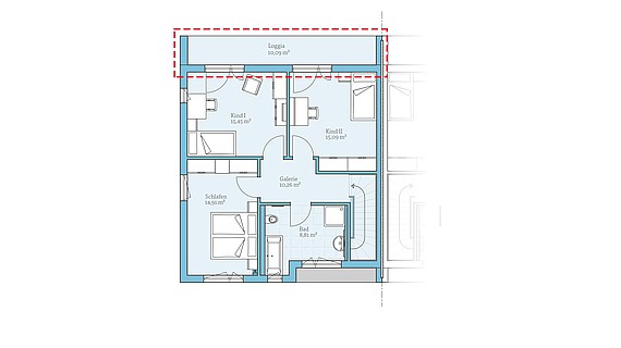 Doppelhaus Fertighaus Planung Grundriss