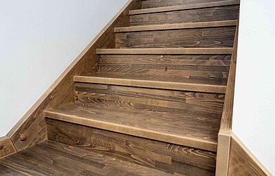 Fertighaus: Bemusterung Treppe