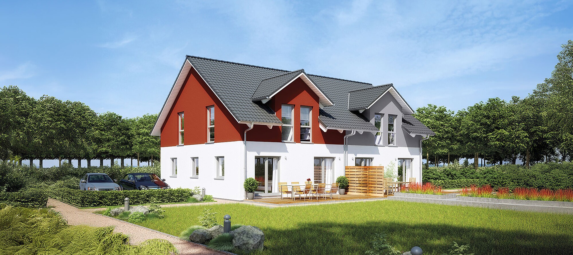 Doppelhaus 35-130 - Hanse Haus