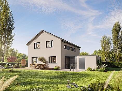 QNG⁺-Line: Fertighaus Variant 28-132