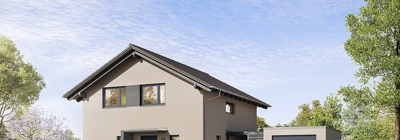 QNG⁺-Line: Fertighaus Variant 28-123 - Hanse Haus QNG⁺-Line: Fertighaus Variant 28-123