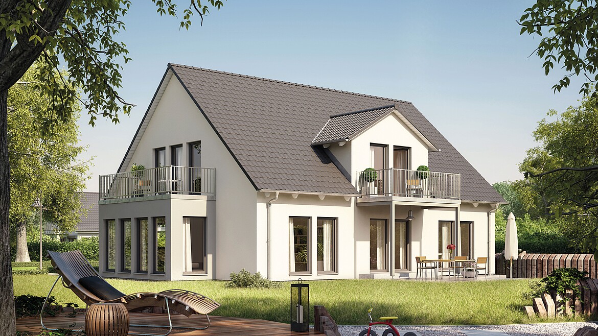 DUO - Mehrfamilienhaus als Fertighaus von Hanse Haus