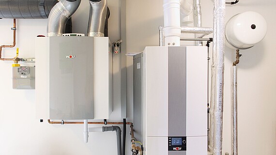 Bauherren: Familie Olschewski aus Rheinland-Pfalz - Hanse Haus Technikraum: Bauherren Familie Olschewski aus Rheinland-Pfalz