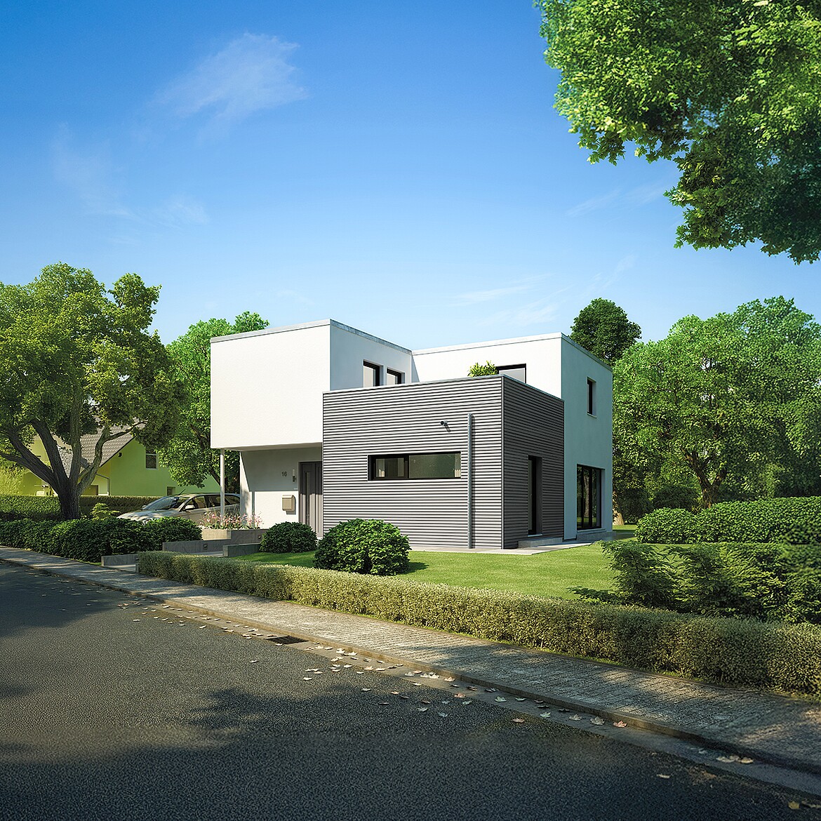 Fertighaus Cubus 162