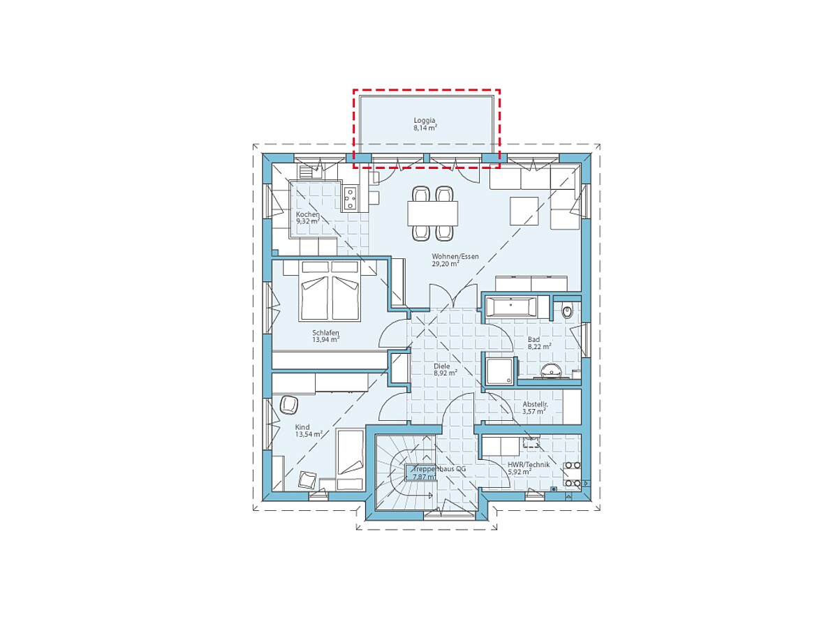 Duo 203 Dachgeschoss