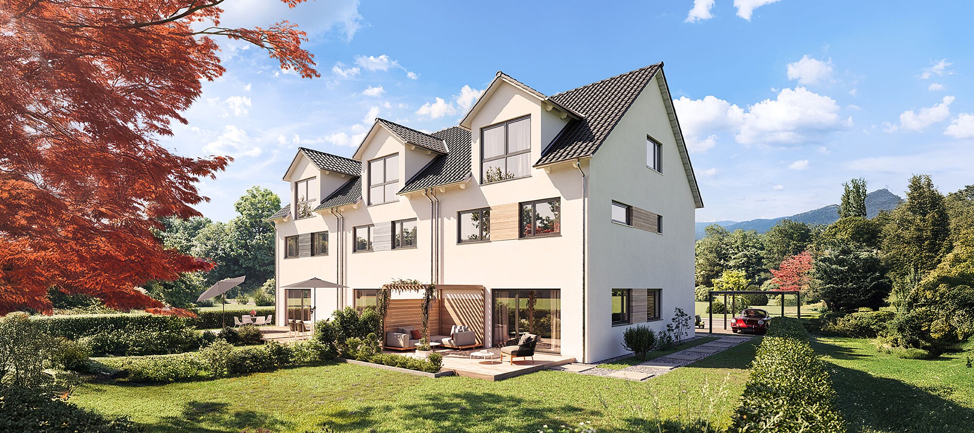 Maison mitoyenne 118: variante 3 - Hanse Haus