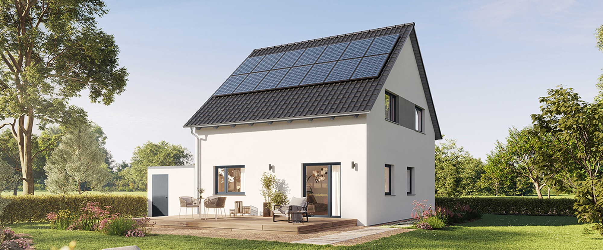 QNG⁺-Line: Fertighaus Variant 42-123