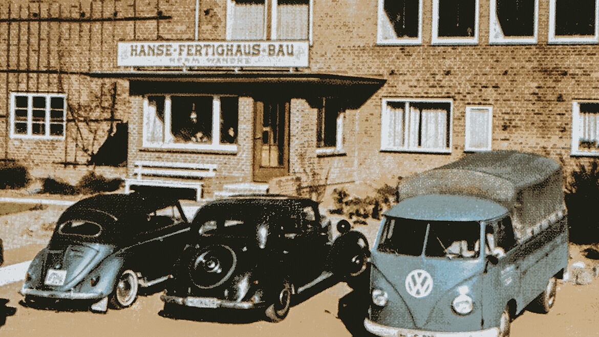 Hanse-Fertighaus-Bau