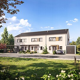 Reihenhaus 118: Variante 1 - Hanse Haus