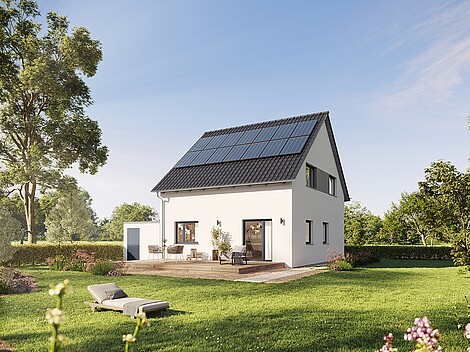 QNG⁺-Line: Fertighaus Variant 42-123