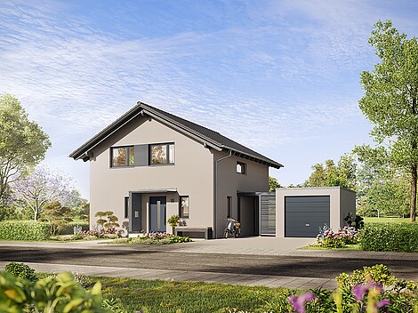 QNG⁺-Line: Fertighaus Variant 28-123