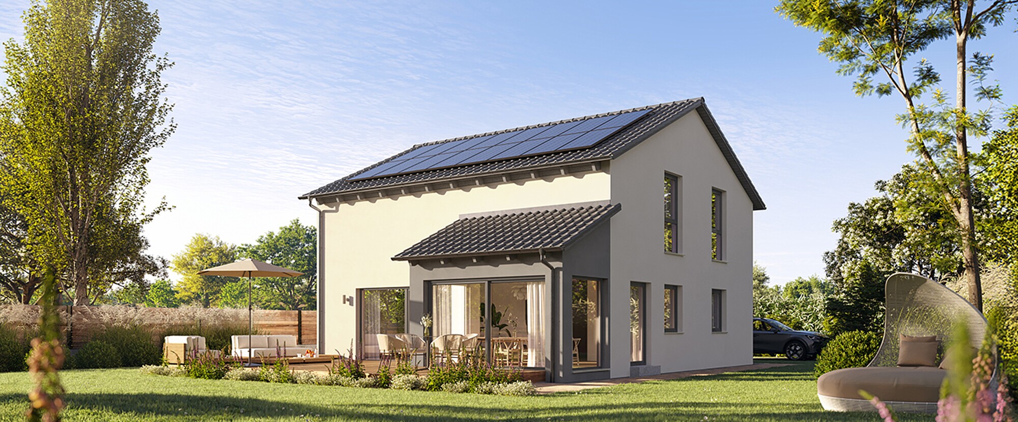 QNG⁺-Line: Fertighaus Variant 25-162 - Hanse Haus QNG⁺-Line: Fertighaus Variant 25-162