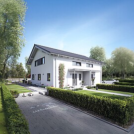 Fertighaus Doppelhaus 25-125