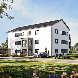 Mehrfamilienhaus 6 Wohneinheiten - Hanse Haus