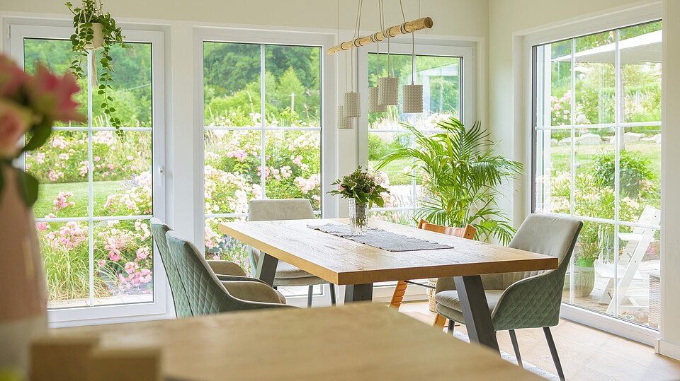 Essen: Bauherren Familie Lübker aus Butzbach - Hanse Haus