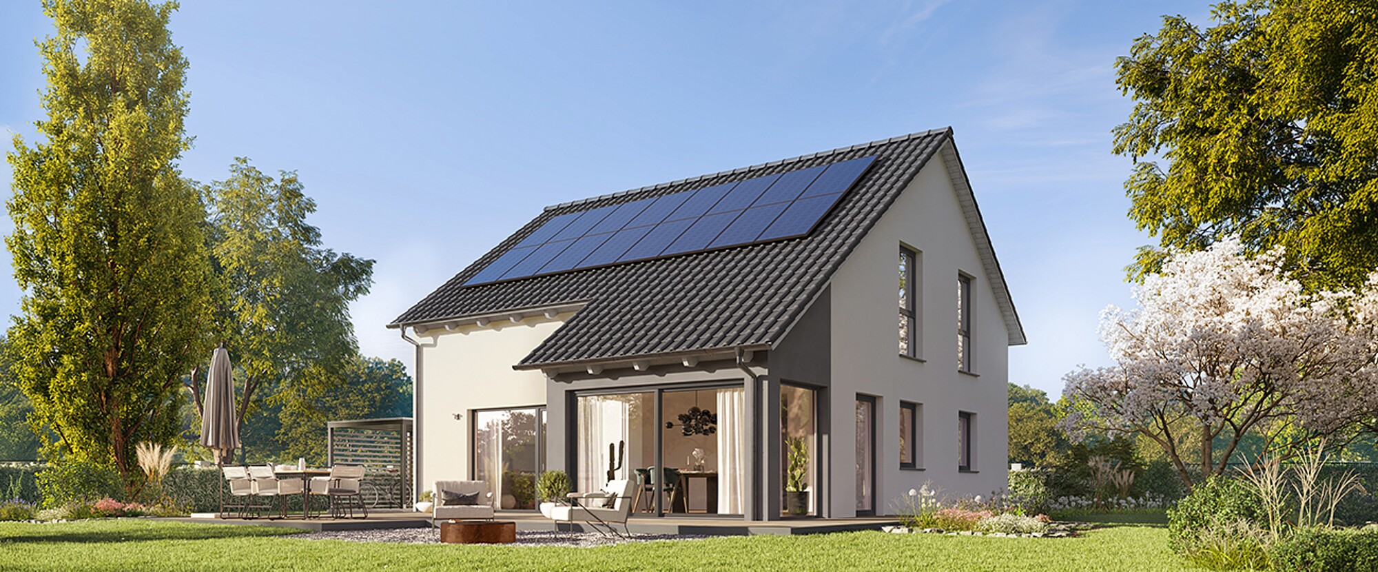QNG⁺-Line: Fertighaus Variant 35-160 - Hanse Haus QNG⁺-Line: Fertighaus Variant 35-160