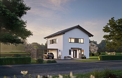 QNG⁺-Line: Fertighaus Villa 133