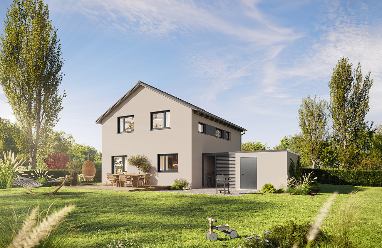 QNG⁺-Line: Fertighaus Variant 28-132