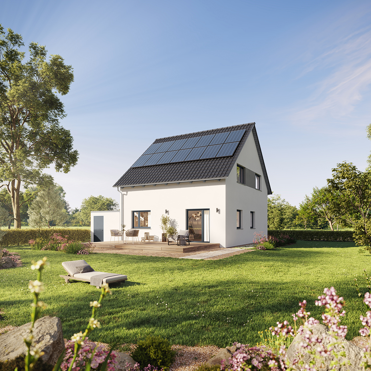 QNG⁺-Line: Fertighaus Variant 42-123