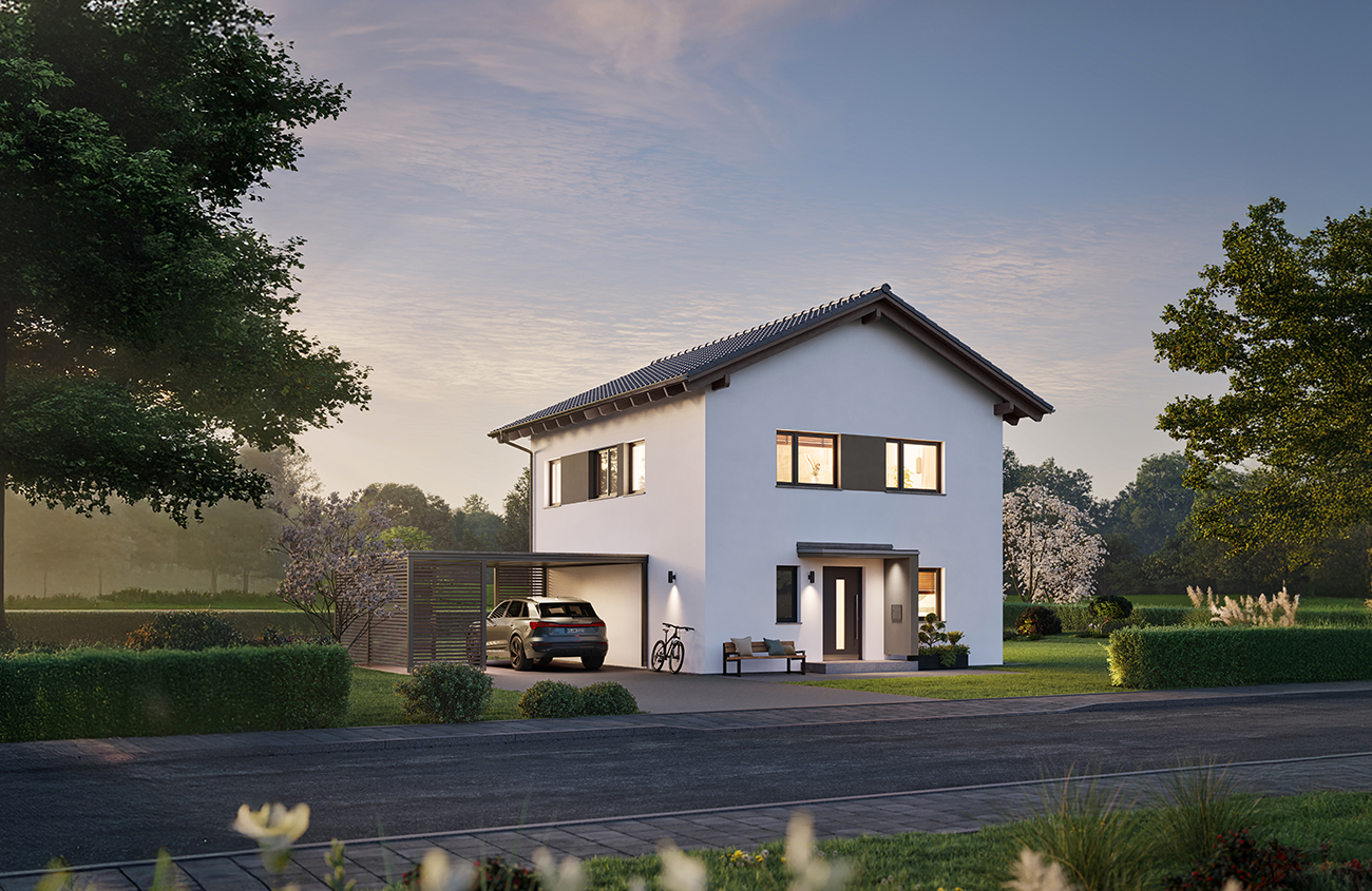 QNG⁺-Line: Fertighaus Villa 133